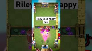 Riley is so happy now #clash_royale #gameover #remix #clashroyale