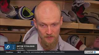 Anton Stralman -- Tampa Bay Lightning vs. Washington Capitals Game 7 05/23/2018