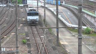 静岡貨物駅に佇むEF65 1043号機[新]