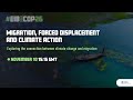 EIB at COP26 - Migration, Forced Displacement and Climate Adaptation