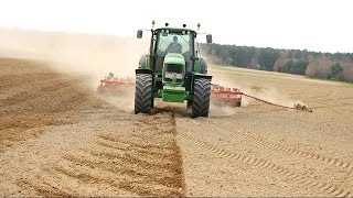 Mokra wiosna 2016 Wtopy 4xJohnDeere Fendt GR.Machaliński