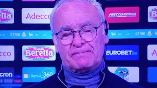 Claudio Ranieri intervista post Udinese-Roma (1-2)