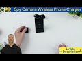 the best wireless phone charger wifi hidden spy camera with audio and ir night vision