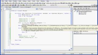 Visual Basic Video Tutorial - Volume 1- Lesson 37: Using Arrays