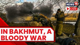 Drone Footage Shows Explosions, Smoke Rising Over Bakhmut | Russia Vs Ukraine War Updates | News18
