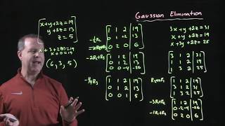 Gaussian Elimination with Back-Substitution