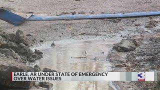 Boil order after pipe collapse Earle, AR