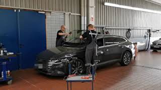 Volkswagen Arteon Windschutzscheibe ersetzen @ Autohaus Diekow