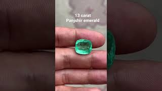 13 carat natural Panjshir Emerald