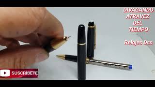 PLUMA BOLIGRAFO Y PORTAMINAS LAPICERO MONTBLANC MEISTERSTÜCK ORIGINALES