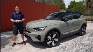 Is the 2023 Volvo XC40 Recharge a BETTER luxury SUV than a Genesis GV70?