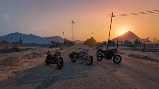 【GTA5】マップなしでのんびりバイクツーリング!!【PS4】【バイクエンジン音】