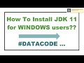 How to Install Java JDK 11 Latest version for WINDOWS users | Installing JDK 11