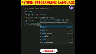 #python 101 Generate a random color hex, alphabetical string, random value | #shorts #coding