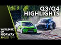 Qualifying 3 & 4 Highlights | 2019 Team Verksted FIA World Rallycross of Norway