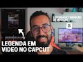 legenda em vídeo capcut (legendar e traduzir músicas) @souofabiano