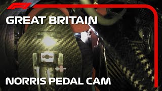 Pedal Cam! A Lap With Lando Norris At Silverstone | 2022 British Grand Prix