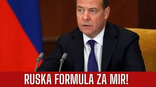 RUSIJA PREDSTAVILA FORMULU ZA MIR! MEDVEDEV IZNEO 7 TAČAKA!