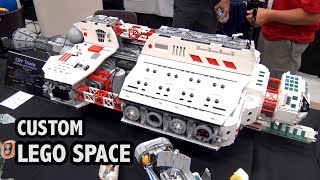 Giant LEGO Interplanetary Spaceship | BrickCon 2018