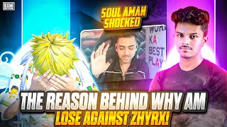 The Reason Behind , Why Am Lose Against Zhyrx Gaming 💔 [ BATTLE GROUNDS MOBILE INDIA 🇮🇳]