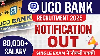 UCO Bank Recruitment 2025 Notification | UCO Bank LBO 2025 Vacancy | UCO Bank Local Bank Officer