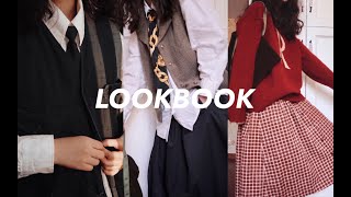 LOOKBOOK.｜无性别四套秋冬穿搭分享｜美式复古风\u0026VINTAGE