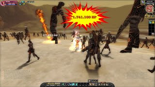 [Silkroad Private] - Wizer Lv140 Kill Akeru with 1.741.100 HP SUPER STROONG....