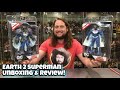 Superman Earth 2 Regular & Platinum Edition DC McFarlane Unboxing & Review!