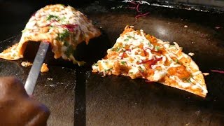 How to Make Pizza Dosai Recipe | Pizza Dosa Recipe  | STREET FOODS 2017 street food