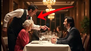 Rude Waiter Insults Woman, Not Knowing She’s Keanu Reeves’ Mother