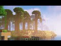 Minecraft Relaxing Longplay - Construction D'une Base Dans la Jungle