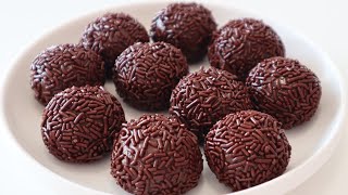 This Brazilian Chocolate Truffle Is So Delicious! Make Brigadeiro With Only 4 Ingredients❤️