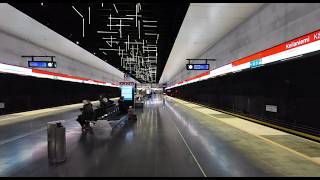 Helsinki Metro Subway Tour 🇫🇮 | Helsinki Finland 2025 4K