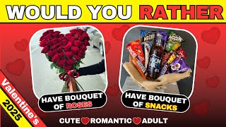 Would You Rather? 💘 Valentine's Day 2025 Edition | White Crow Quiz