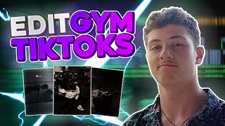 How To Edit These Gym TikToks in Premiere Pro!