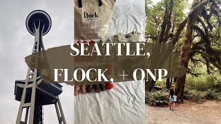 Seattle , Flock Fiber Festival, + Olympic National Park