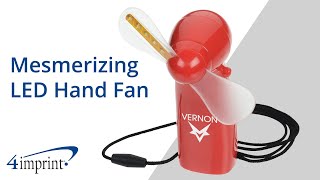 Mesmerizing LED Hand Fan - Custom LED Hand Fan by 4imprint Canada