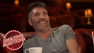 SIMON COWELL Relives BEST Golden Buzzer Moments With Terry Crews! | Amazing Auditions