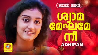 ശ്യാമമേഘമേ നീ | Shyama meghame nee | Adhipan | Malayalam Super Hit Movie Song | Mohanlal | Parvathy