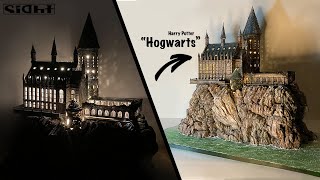 Making a Diorama : Hogwarts of Harry Potter [How to make / Resin art/ Sculpt]