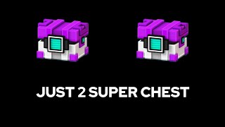 I OPEN 2 SUPER CHEST IN MY SIDE ACCOUNT