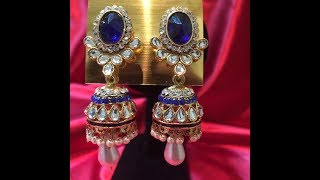 Stylish Designer Pearl Jhumka Earring Designs || Stylish Jhumka Earring Online