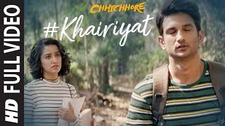 KHAIRIYAT Sushant Singh Rajput |  Shraddha Kapoor | Arijit Singh | Very Heart Touching Song 2023
