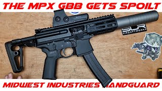 The APFG MPX Gets Spoilt - Midwest Industries Handguard - Magpul Grip