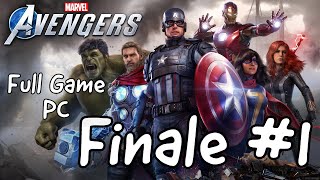 MARVEL AVENGERS Full Game PC Gameplay EPIC FINALE Part 1 (No Commentary)