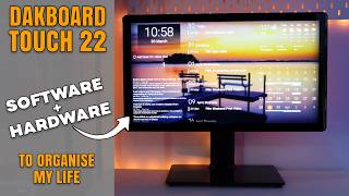 Dakboard Touch 22 how I organise my life with the built in touchscreen