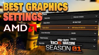 Best AMD Radeon Graphic Settings For Warzone Season 1 Black Ops 6 (MAX FPS & Visibility)