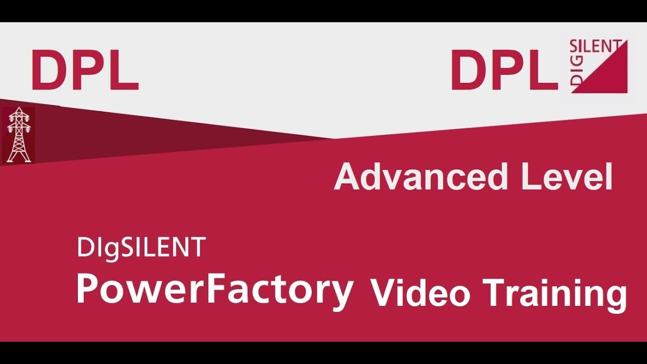 Digsilent Training Dpl Advanced Youtube