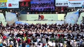 踊り侍　高知よさこい祭り・全国大会　中央公園会場