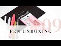 September Pens Unboxed | Cloth & Paper